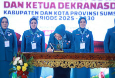 Feby Deru Lantik 16 Ketua TP PKK se-Sumsel Periode 2025-2030  