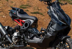 Tampil Serba Hitam dan Buas, Italjet Dragster 300 Black Edition 2026 Bikin Skutik Lain Minder