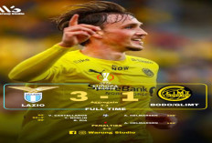 Lazio 3-1 Bodo/Glimt: Agregat Imbang, Lazio Kalah Adu Penalti