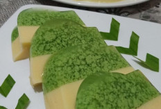 Puding Lumut Pandan Mentega, Perpaduan Lembut dan Segar untuk Hidangan Penutup Istimewa