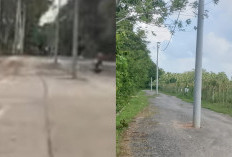 PLN Akan Relokasi Tiang Listrik di Tengah Jalan di Ogan Ilir 