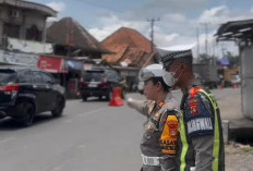 Arus Mudik Simpang Tiga Belimbing Ramai Lancar