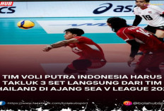 Indonesia Takluk dari Thailand 0-3 di SEA V League 2024: Kekalahan Yang Mengejutkan