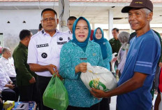Pemkot Prabumulih Salurkan Bantuan CPP 2026, Ratusan Warga Karang Jaya Terima Beras dan Minyak Goreng