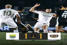 Persib Bandung Gagal ke Final Piala Presiden 2025, Ditahan Imbang Dewa United 1-1