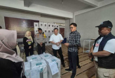 Monitoring Gudang Logistik KPU Prabumulih : Wakil Ketua III DPRD Sumsel Sebut Patut Menjadi Contoh !