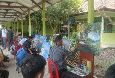 Wujudkan Semangat Perjuangan: Guru dan Siswa SMKN 2 Kayuagung Berlomba, Warnai Peringatan Hari Pahlawan