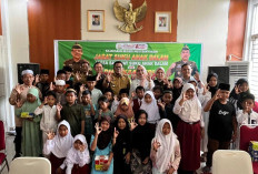 Kejaksaan Negeri Musi Banyuasin Laksanakan Giat “Jaksa Sahabat Suku Anak Dalam” di Bayung Lencir