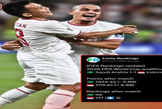 Indonesia Berhasil Tahan Imbang Arab Saudi 1-1, Ranking FIFA Diprediksi Naik