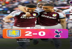Tottenham Kalah Lagi! Villa Bungkam Spurs 2-0 