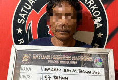 Polres Muara Enim Ringkus Pengedar Sabu di Rapen Green City, Segini Jumlah Barang Buktinya