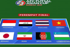 Perempatfinal Piala Asia Futsal 2026: Indonesia vs Vietnam, Laga Hidup Mati Tiket Piala Dunia