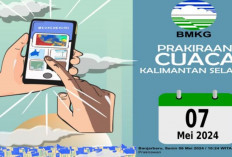 BMKG Selasa, 7 Mei 2024 : Hujan Mengguyur Mayoritas Kota Besar di Indonesia ! 