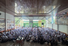 Cegah IRET Sejak MPLS, Densus 88 AT Polri Sosialisasi ke 1.200 Siswa Baru di Palembang dan Talang Kelapa