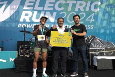 Memperoleh Motor Listrik : 5 Pengemudi Ojol Prasejahtera  di PLN Electric Run 2024