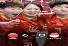 Kalah Telak 0-6 dari China, Mimpi Timnas Futsal Putri ke Piala Dunia Pupus!