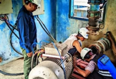 Pipa Bocor Distribusi Air Pelanggan Tirta Raja Tersendat 2 Hari