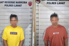 Gerebek Rumah di Jarai Lahat, 2 Pengecer Asal Jambi  Dibekuk, Sabu dan Ganja 173 Gram Disita