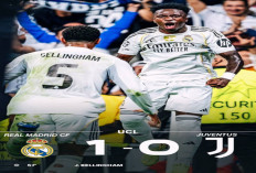 Hasil Liga Champions Eropa 2025/2026: Real Madrid Tumbangkan Juventus 1-0 