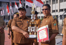 Tebat Agung Terbaik I Perpustakaan Desa Tingkat Kabupaten Muara Enim