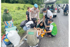 Tabrakan Kijang dan Agya di Prabumulih, Seorang Penumpang Terluka 