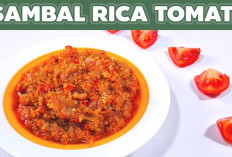Resep Sambal Rica Tomat Pedas Segar, Cocok untuk Berbagai Hidangan