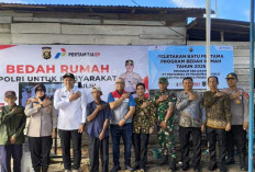 Polres Prabumulih Gelar Bedah Rumah Sambut Hari Bhayangkara ke-80, Wujud Nyata Kepedulian untuk Masyarakat