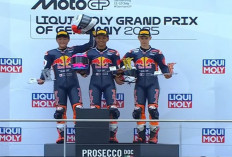 Red Bull Rookies Cup 2025: Veda Ega Juara Race 2, Kiandra Finis Keempat