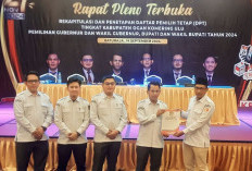 KPU OKU Tetapkan DPT Pilkada 2024 Sebanyak 269.853 Orang