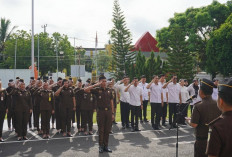 Kejari Muba Gelar Apel PERSAJA, Ini Amanah Kajari Muba