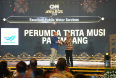 Perumda Tirta Musi Raih Penghargaan CNN Indonesia Awards 2024
