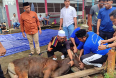 Rayakan Idul Adha 1446 H, Lapas Sekayu Sembelih 7 Hewan Kurban