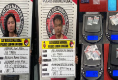 Polda Sumsel Ringkus Sepasang Pengedar Sabu dan Ekstasi di Lubuk Linggau