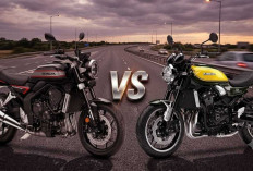 Head to Head Honda CB1000F vs Kawasaki Z900RS, Performa Modern atau Nostalgia Klasik?