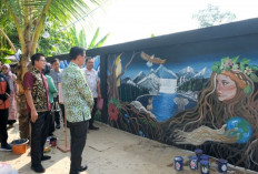 Lomba Mural OKU Selatan Bangun Kesadaran Iklim Melalui Seni Kreatif
