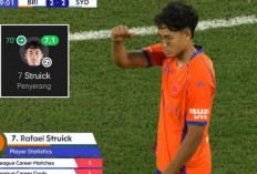 Debut Panas Struick, Gol Pertama di Liga Australia!