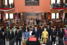 Pj. Wako Lubuklinggau Hadiri Pelantikan Anggota DPRD Kota Lubuklinggau Periode 2024-2029