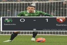 Hasil Liga Seri A: Sassuolo Takluk 0-1 dari Torino 