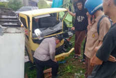  Kecelakaan Maut di Jalan Lintas Palembang-Prabumulih : Satu Penumpang Tewas !