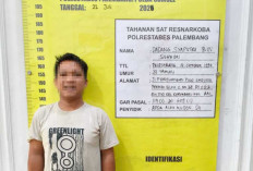 Pengecer Sabu di Palembang Kecele, Pembeli Ternyata Polisi 