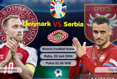PIALA EROPA 2024 : Denmark vs Serbia, Elang dan Dinamit Wajib Menang !
