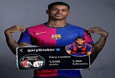 Marcus Rashford Resmi Berkostum Barcelona, Jadi Penerus Gary Lineker 
