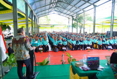 Pj. Bupati Sandi Fahlepi Beri Motivasi Maba Fakultas Pertanian Unsri 