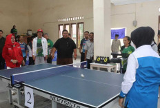 Cari Bibit Atlet, Gelar Turnamen Tenis Meja