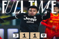 Hasil Juventus vs Lecce: Juventus Ditahan Lecce 1-1