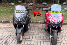 Pilihan Sulit ! Yamaha NMAX Turbo Vs Honda ADV 160 : Siapa Raja Skutik Premium di Jalanan ?