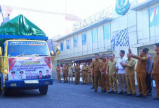 Ringankan Beban Keluarga di Bumi Serasan Sekate Disalurkan 707,6 Ton Beras 