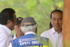 Presiden Jokowi Tinjau Pembangunan Bendungan Bulango Ulu