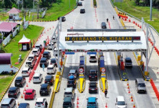 H+2 Idul Fitri 1446 H : 179.576 Kendaraan Lintasi Tol Trans Sumatera !  