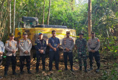 Polres Muratara Sita Excavator Tambang Ilegal di Ulu Rawas, Komitmen Jaga Lingkungan dan Ketertiban